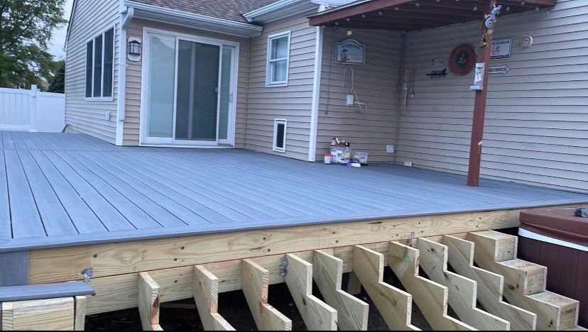 New Deck  in Spring Lake by deck guardian