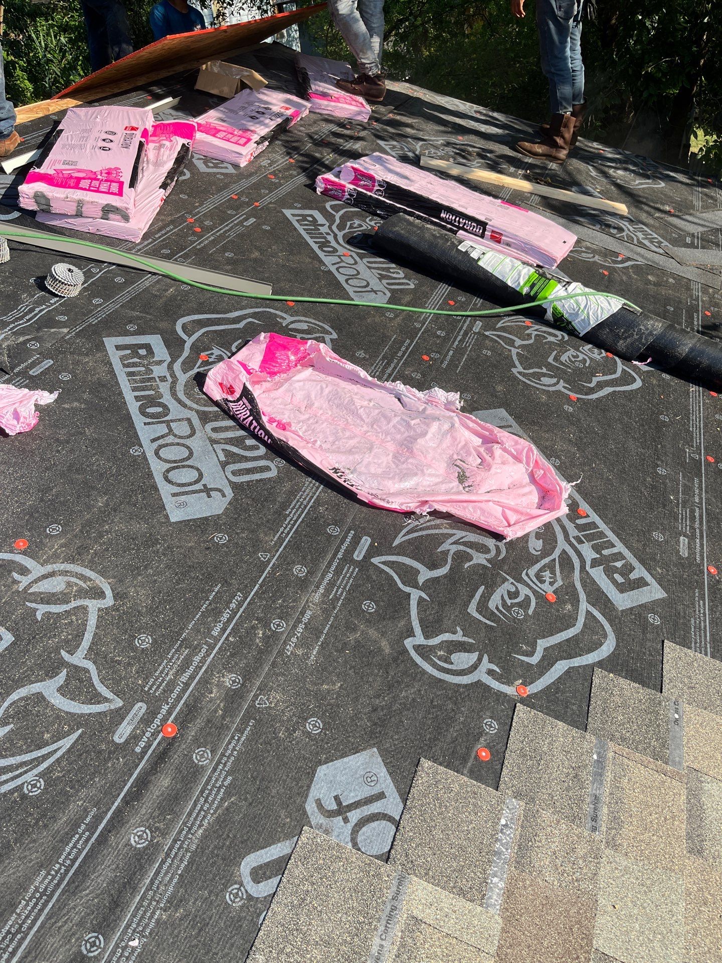 Residential Roofing Repair using Owen's Corning Duration (Lifetime) Shingles by Roof Repair Services LLC