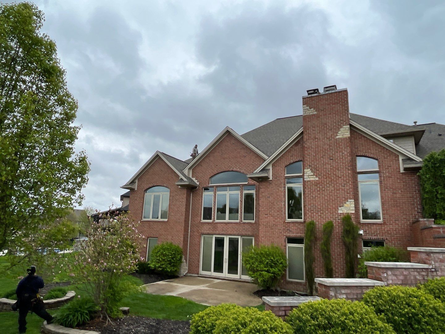 Residential Roofing Installation using GAF Timberline HDZ Weathered Wood by Nitro Roofing and Construction