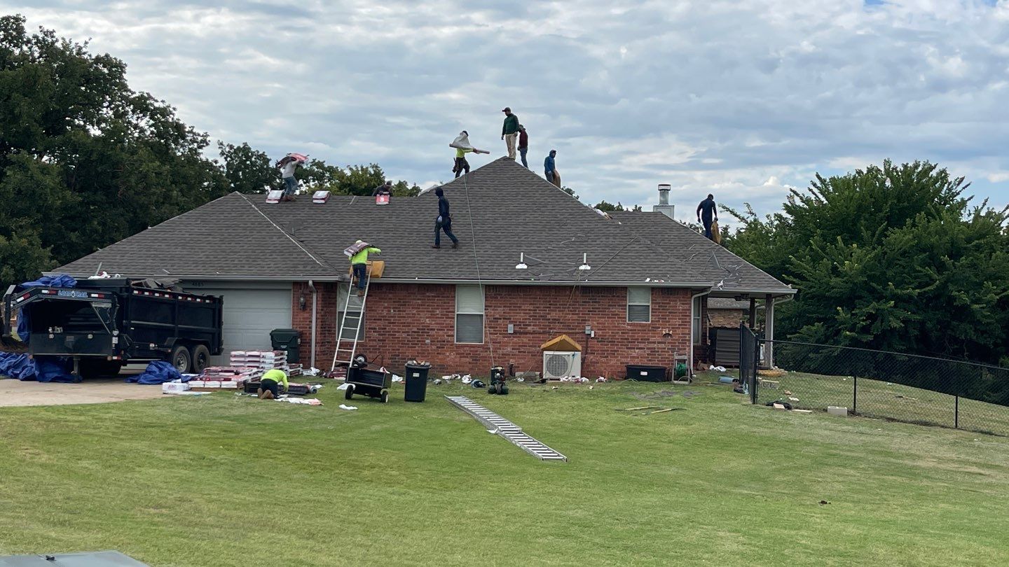 Residential Roofing Installation using GAF Natural Shadow  by A & H Roofing and Contracting
