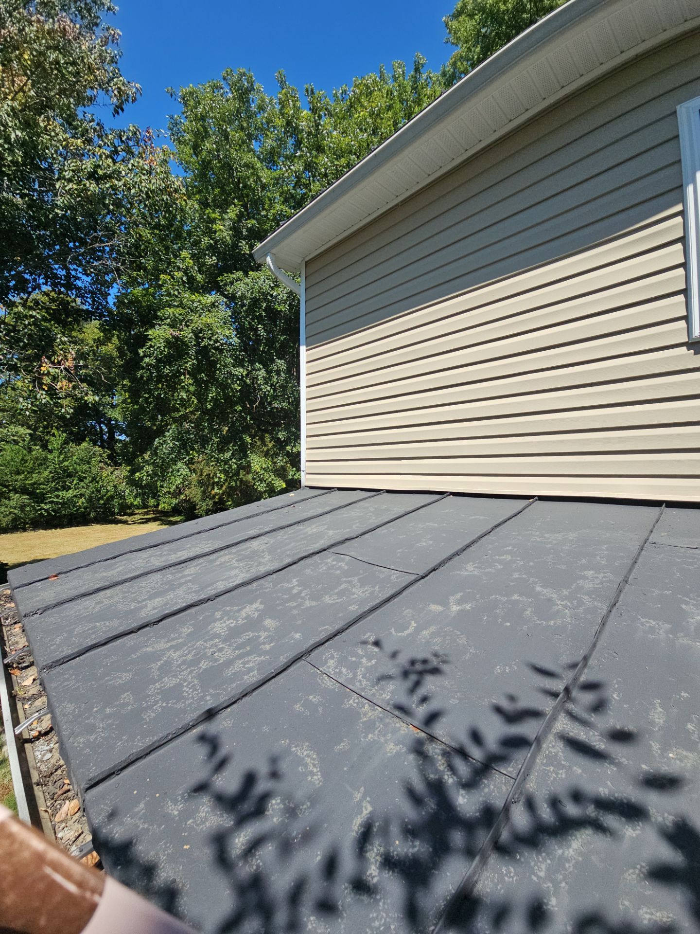Metal Roof and Gutter Replacement by Winchester Roofing