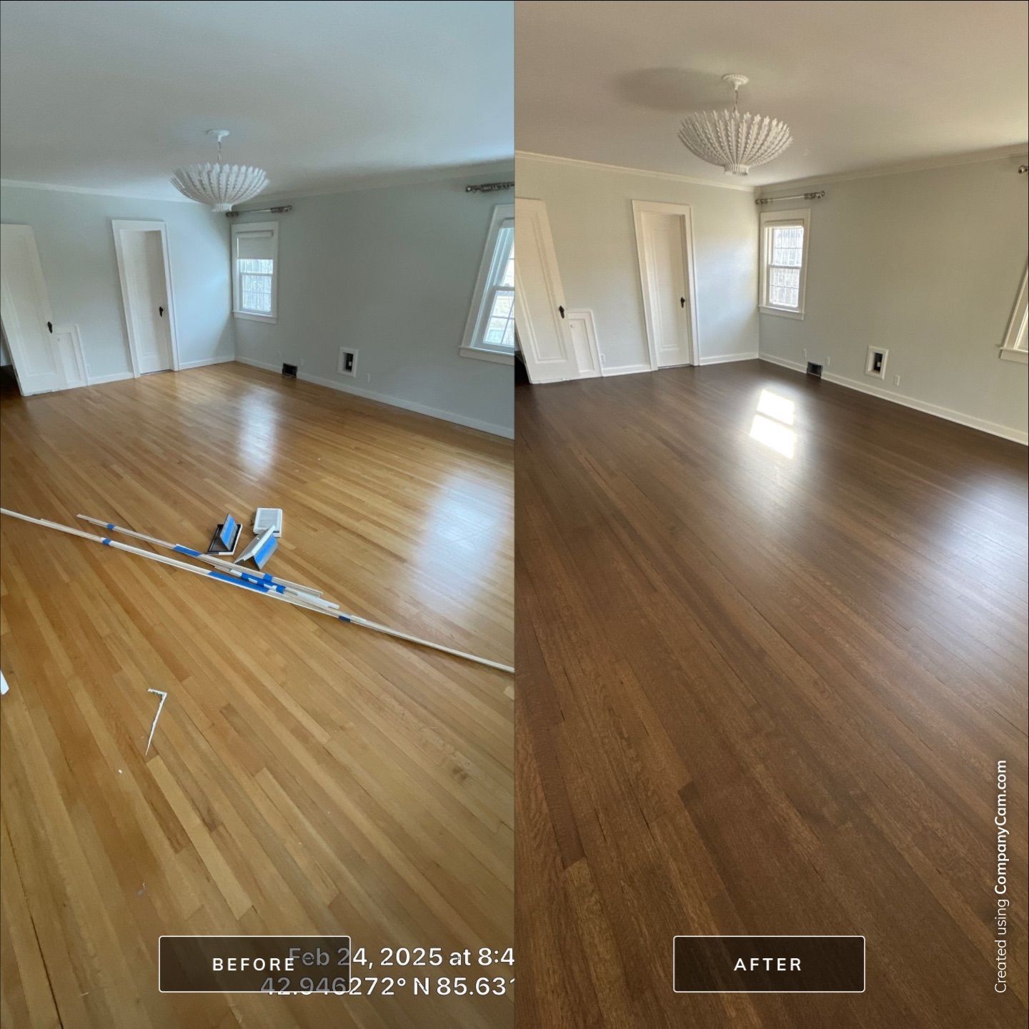 Damaged floors? No Problem! by RTBaldwin Hardwood Floors