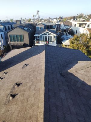 Residential Roofing Installation using Owens Corning Duration Cool Shingles
