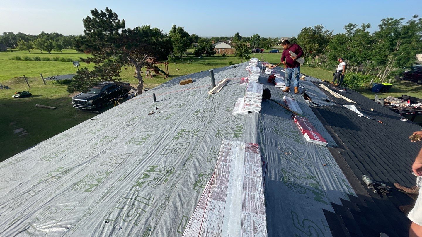 Residential Roofing Installation using GAF Royal Sovereign by A & H Roofing and Contracting