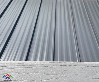 Residential Roofing Installation using Gulf Coast Metals Gulf Seam Panels
