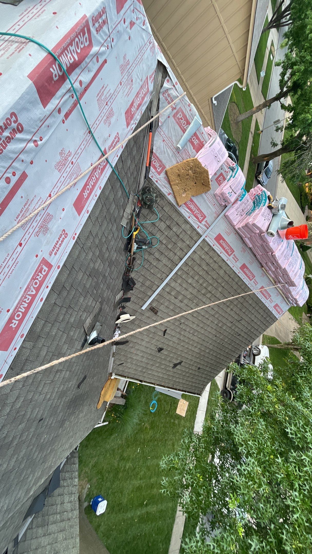 Project in Overland Park by HT Roofing & Construction, INC