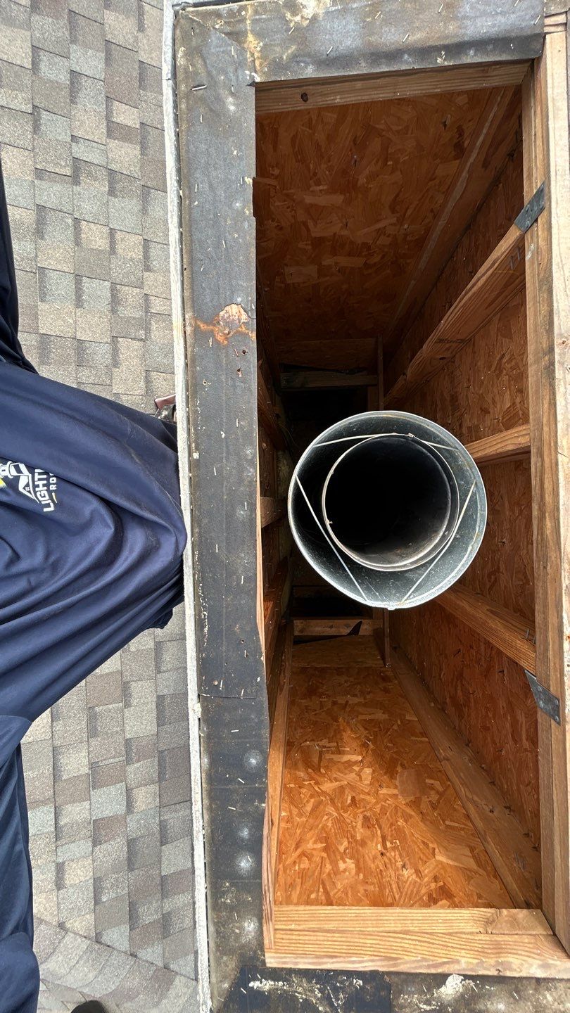 Chimney Cap & Chase Replacement using Galvanized Chimney Cap & Chase by Lighthouse Roofing