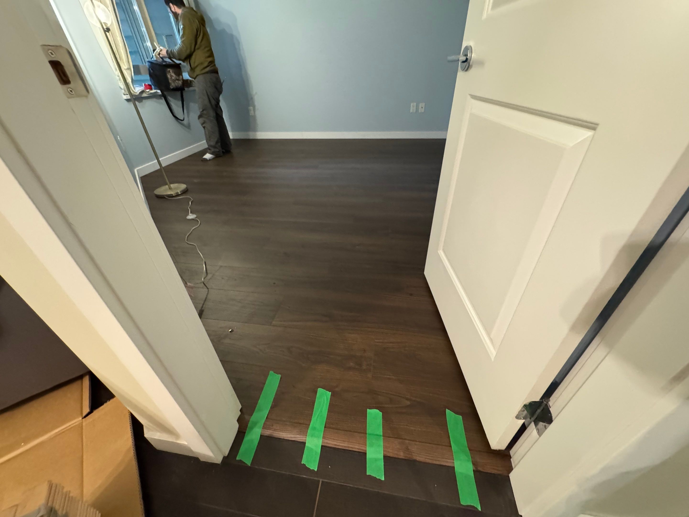 New Laminate Flooring- North Vancouver by YVR Construction Group