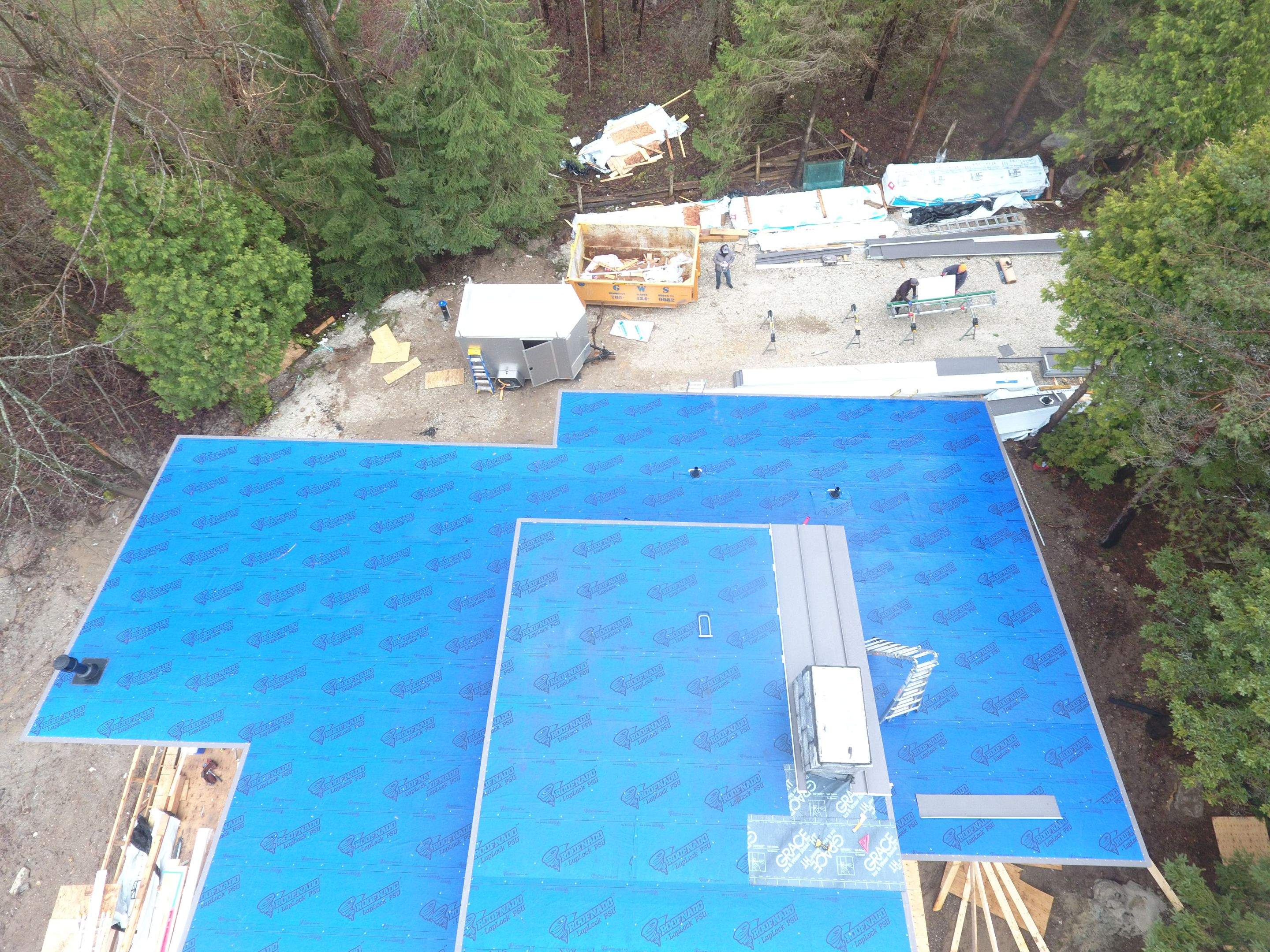 Residential Roofing Installation using 24 Ga Standing Seam Metal by Jay Carter Roofing & Sheet Metal