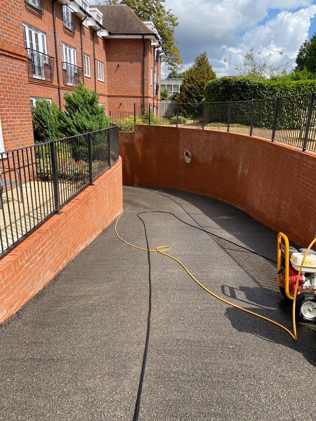 Exterior Cleaning using Honda 15lpm Low Pressure Washing Machine by Ges Exterior Cleaning ltd