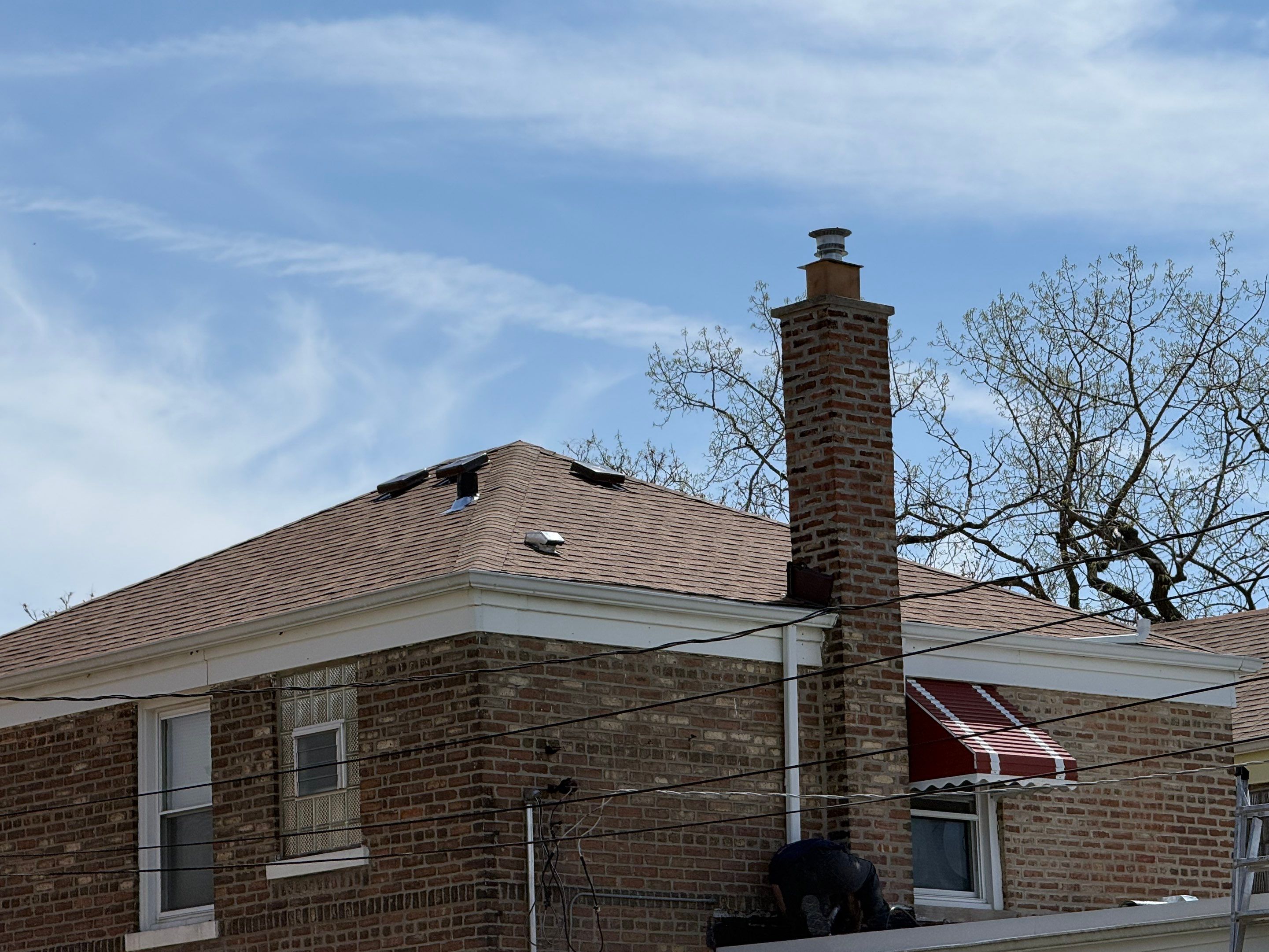 Roof Replacement by hail  by Just Brilliant Restoration JBR