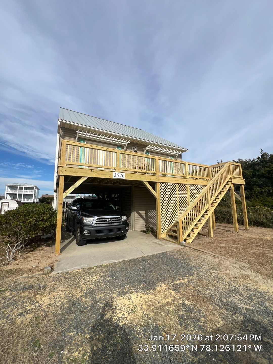 Deck Construction in Oak Island, NC | Coastal Outdoor Living Project by RGR Construction and Roofing, LLC