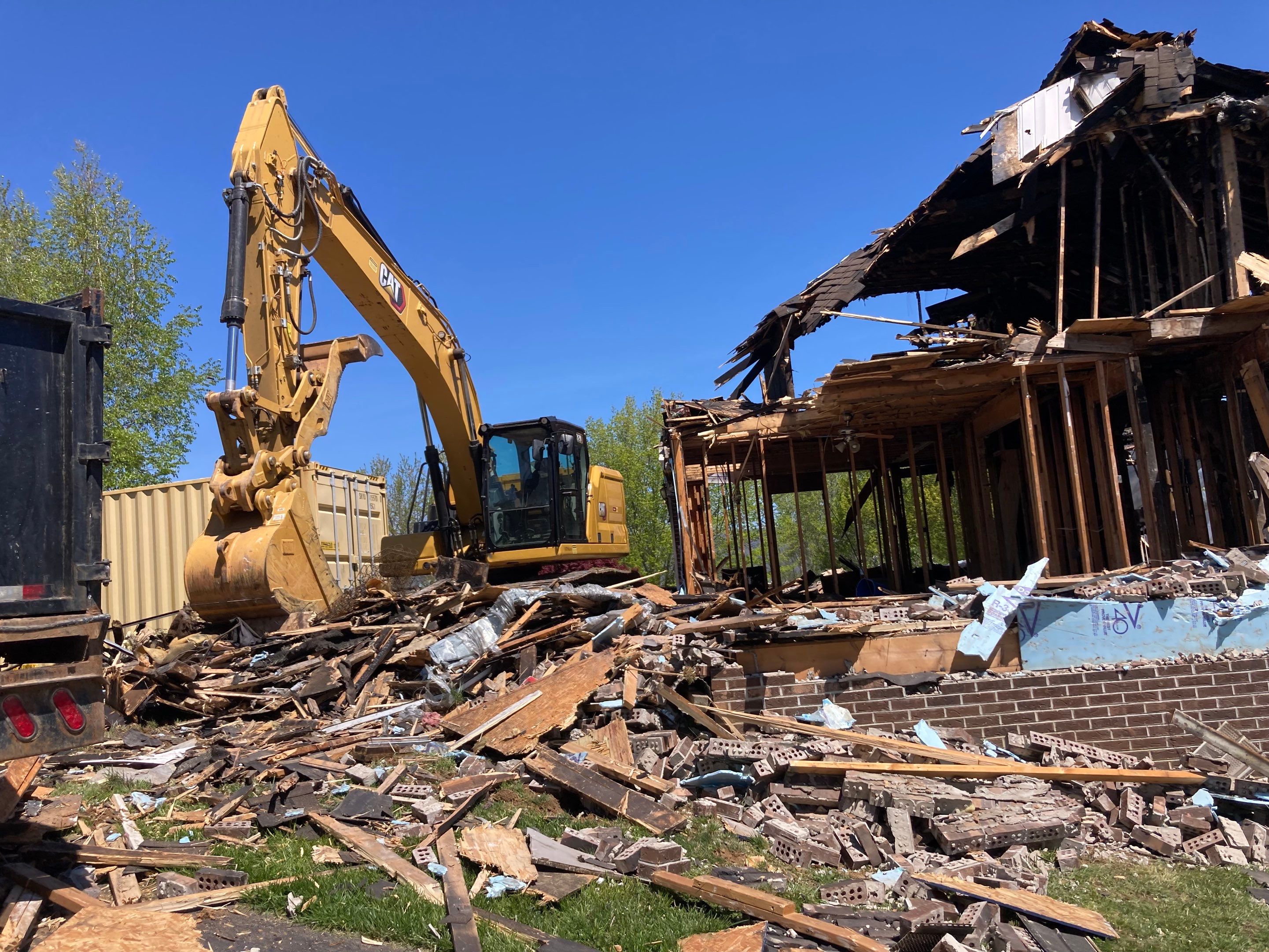 Fire Damage/Ground up rebuild by Wolf Hills Restoration