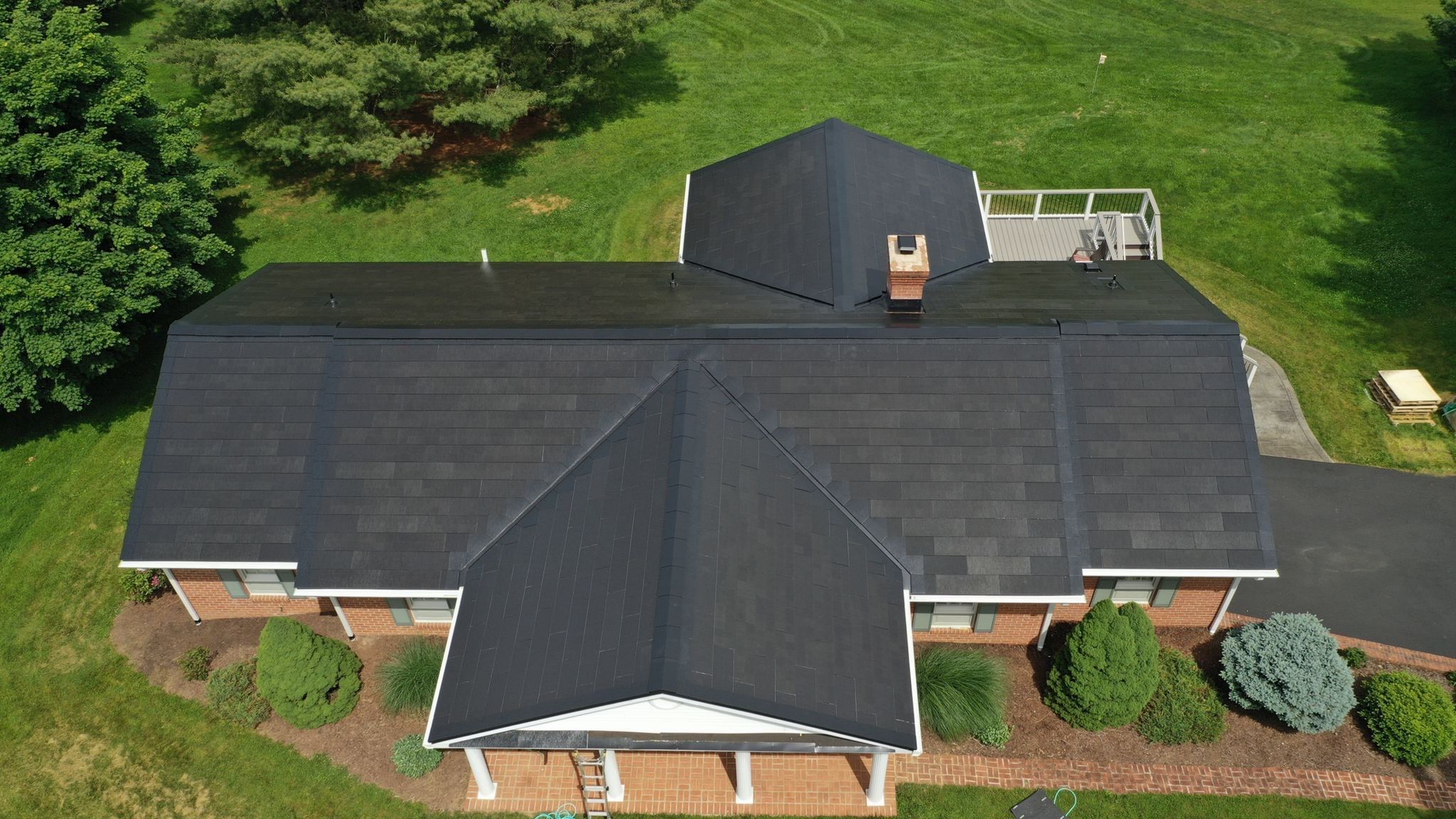 Tesla Solar Roof Installation by American Home Contractors