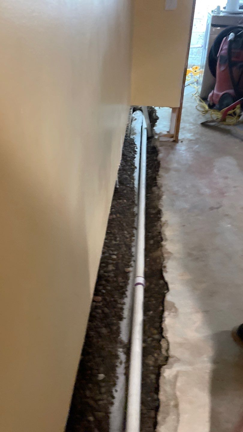 Drain Tile in Columbia Heights by Waterproofing Northeast