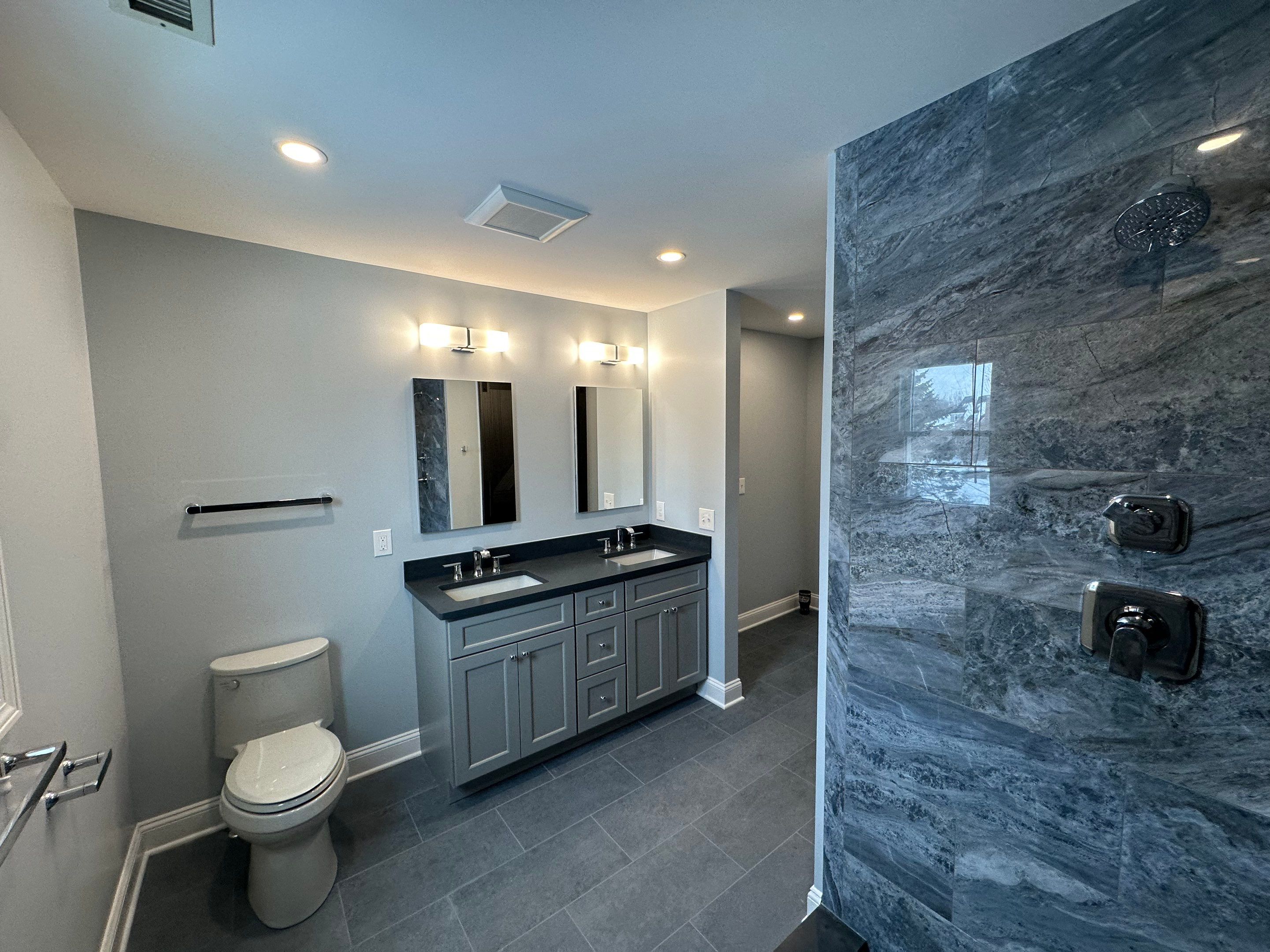 Beautiful Bathroom Remodel by DiGiorgi Roofing and Siding Inc