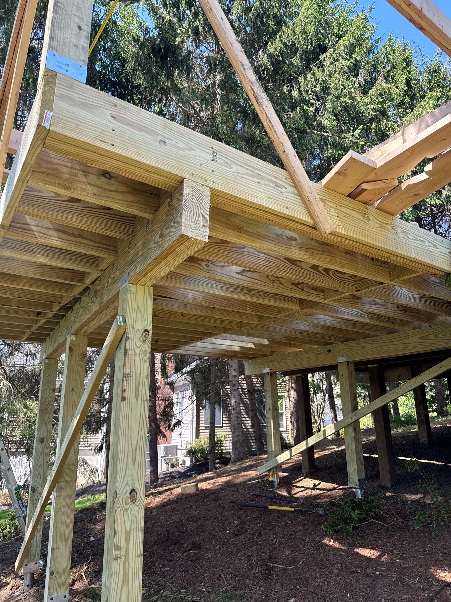 New Deck With a Screened In Porch In Mendham, New Jersey by deck guardian