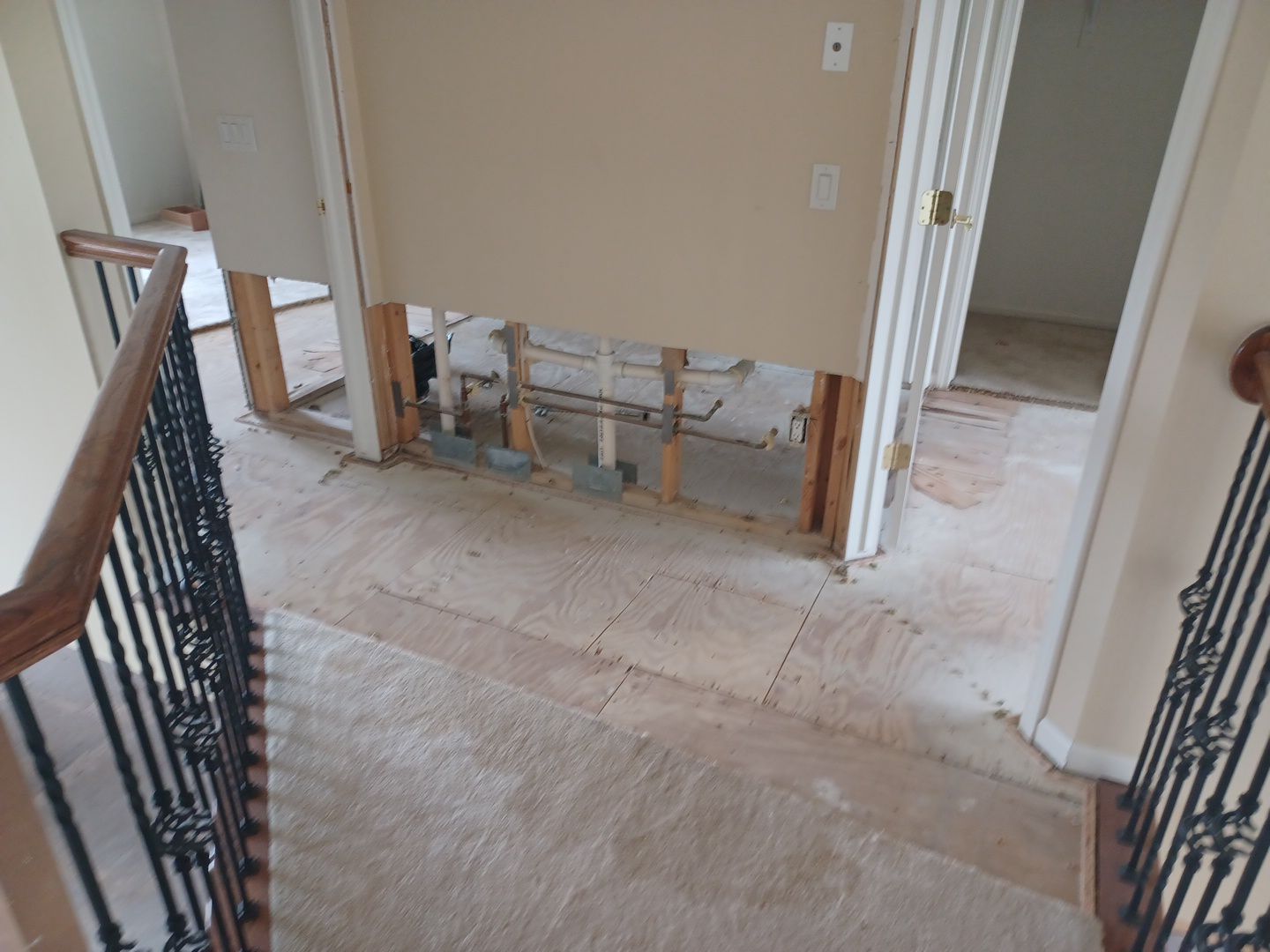 Project in West Bloomfield by EzDry Water Mitigation & Property Restoration