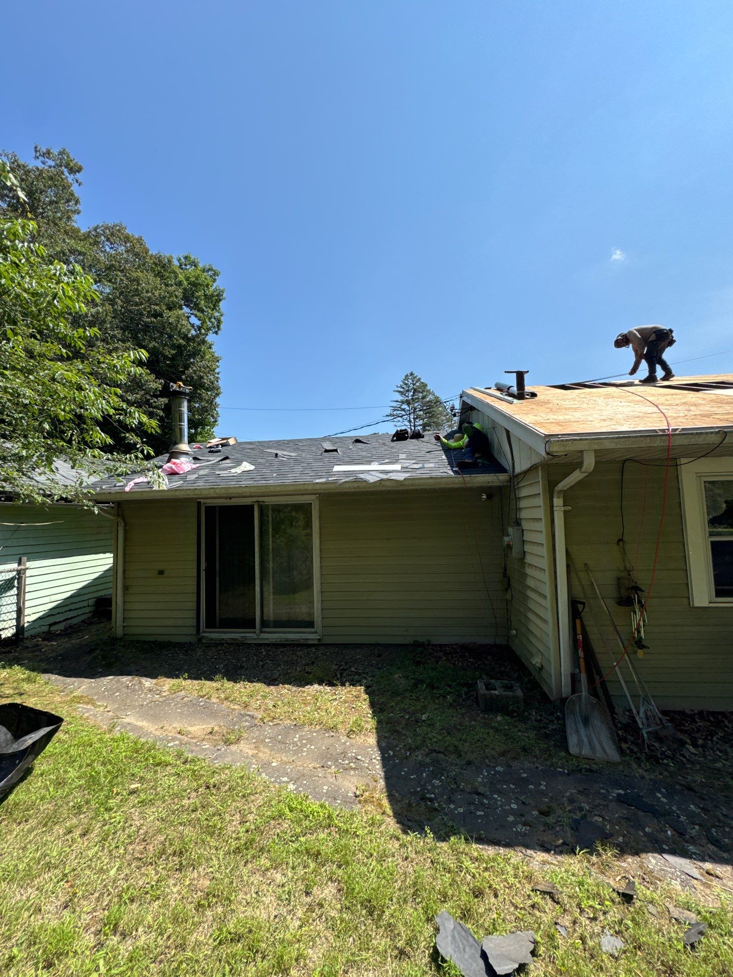 Onyx Black Roof Transformation in Maynard, MA by Mighty Dog Roofing of Greater Middlesex County