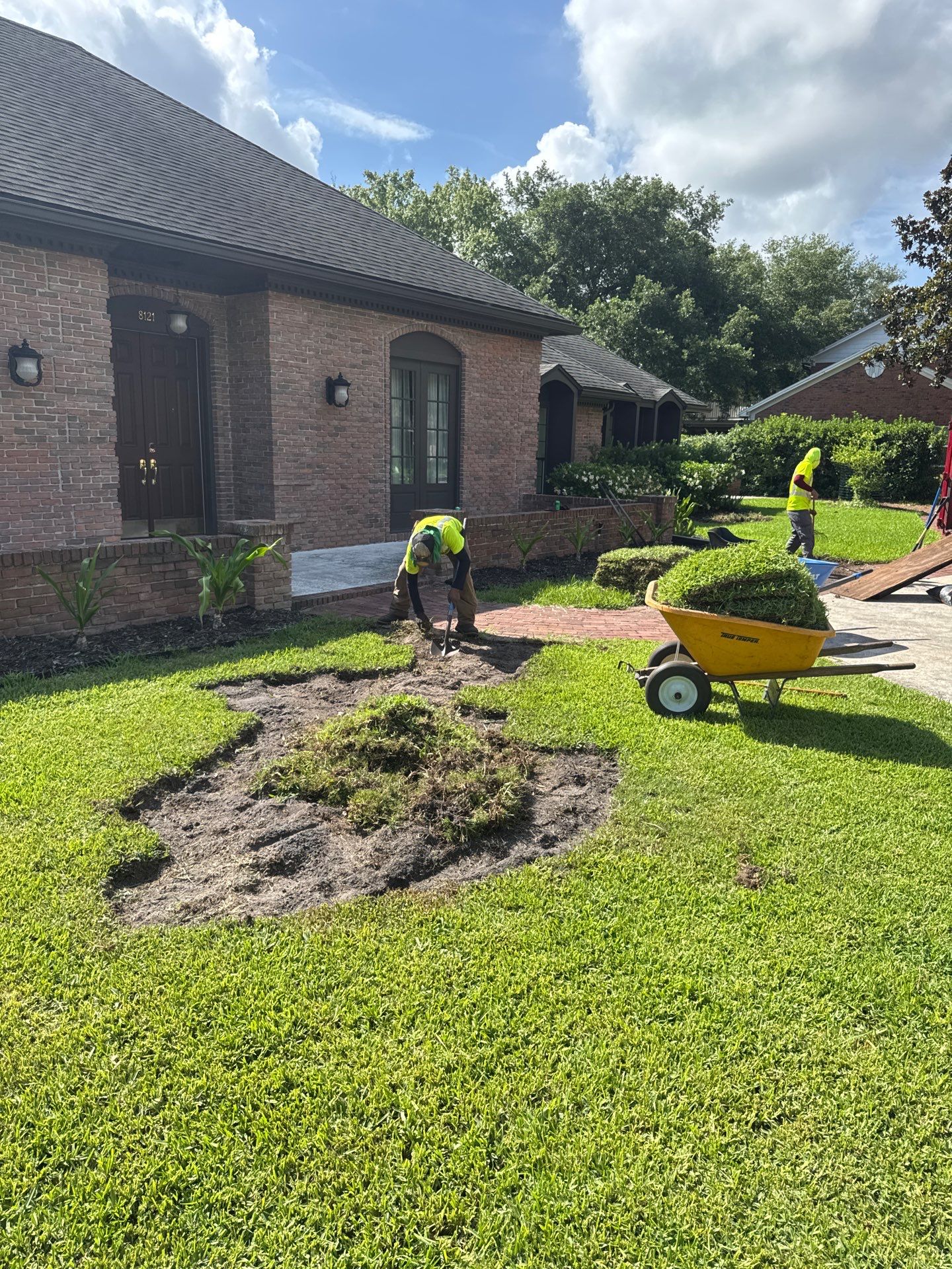 Deerwood Resident | Sod & Plant Install by ProGreen Services