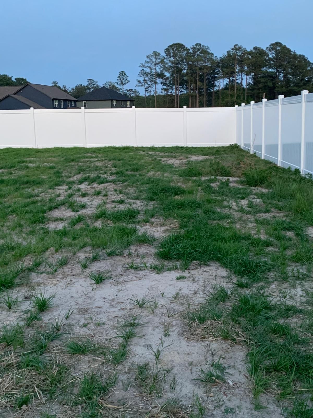 Hamilton Vinyl Privacy Project in Cameron by Superior Fence and Rail