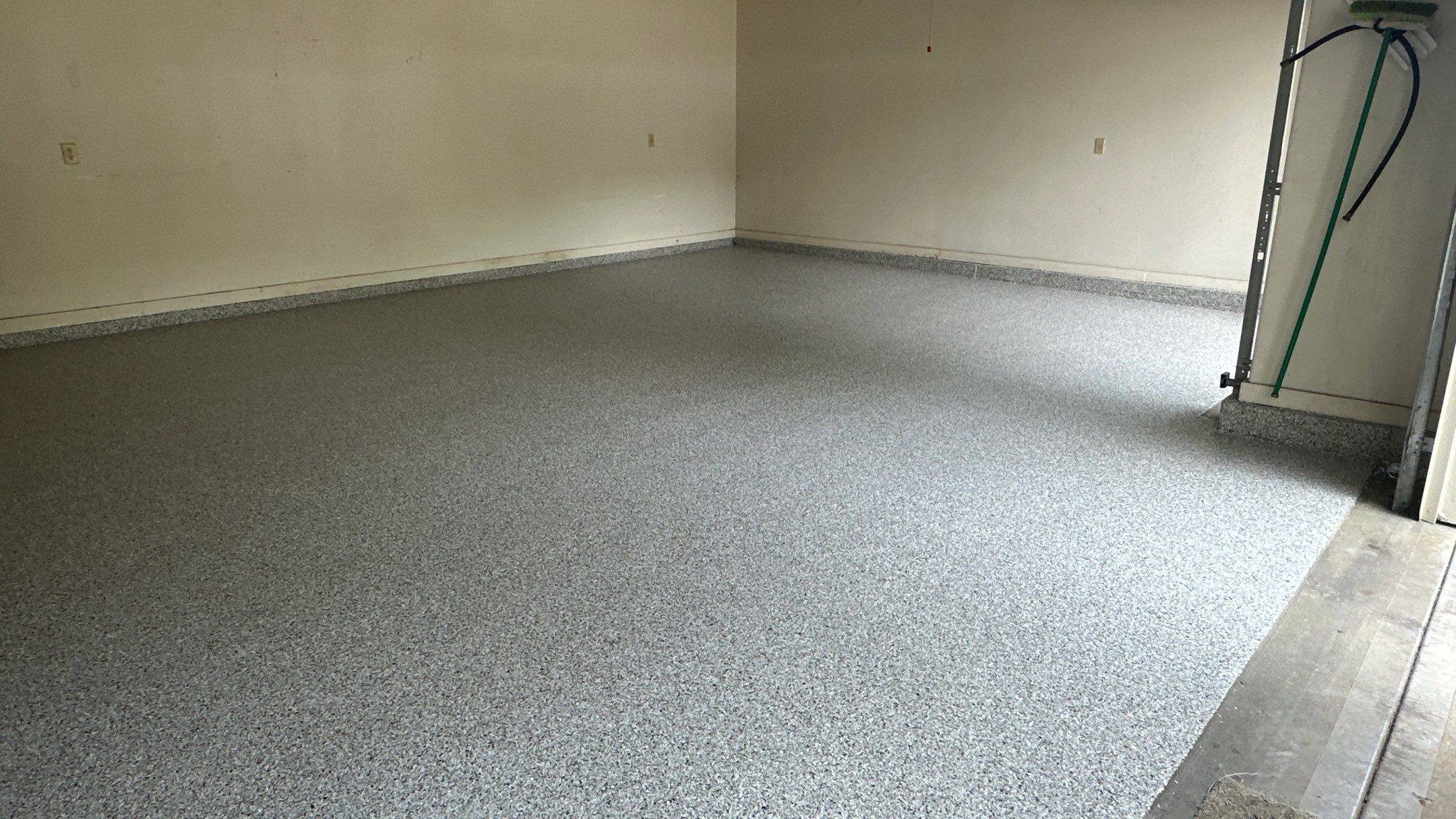 David K. got the garage floor of his dreams  by Banner Garage