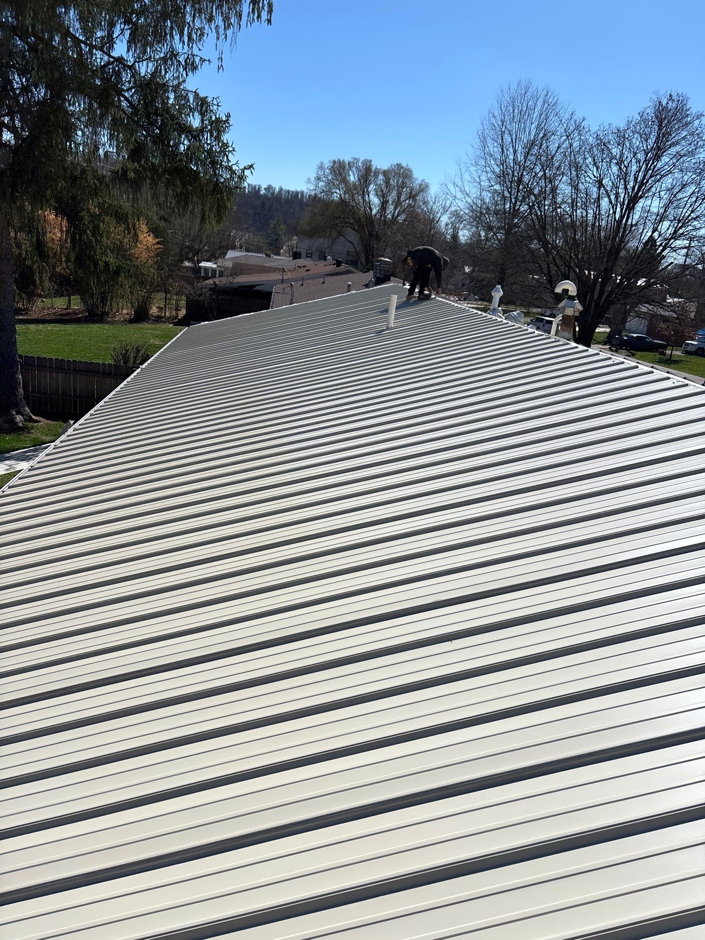 Residential Roofing Installation using Metal by Rainstoppers Roofing