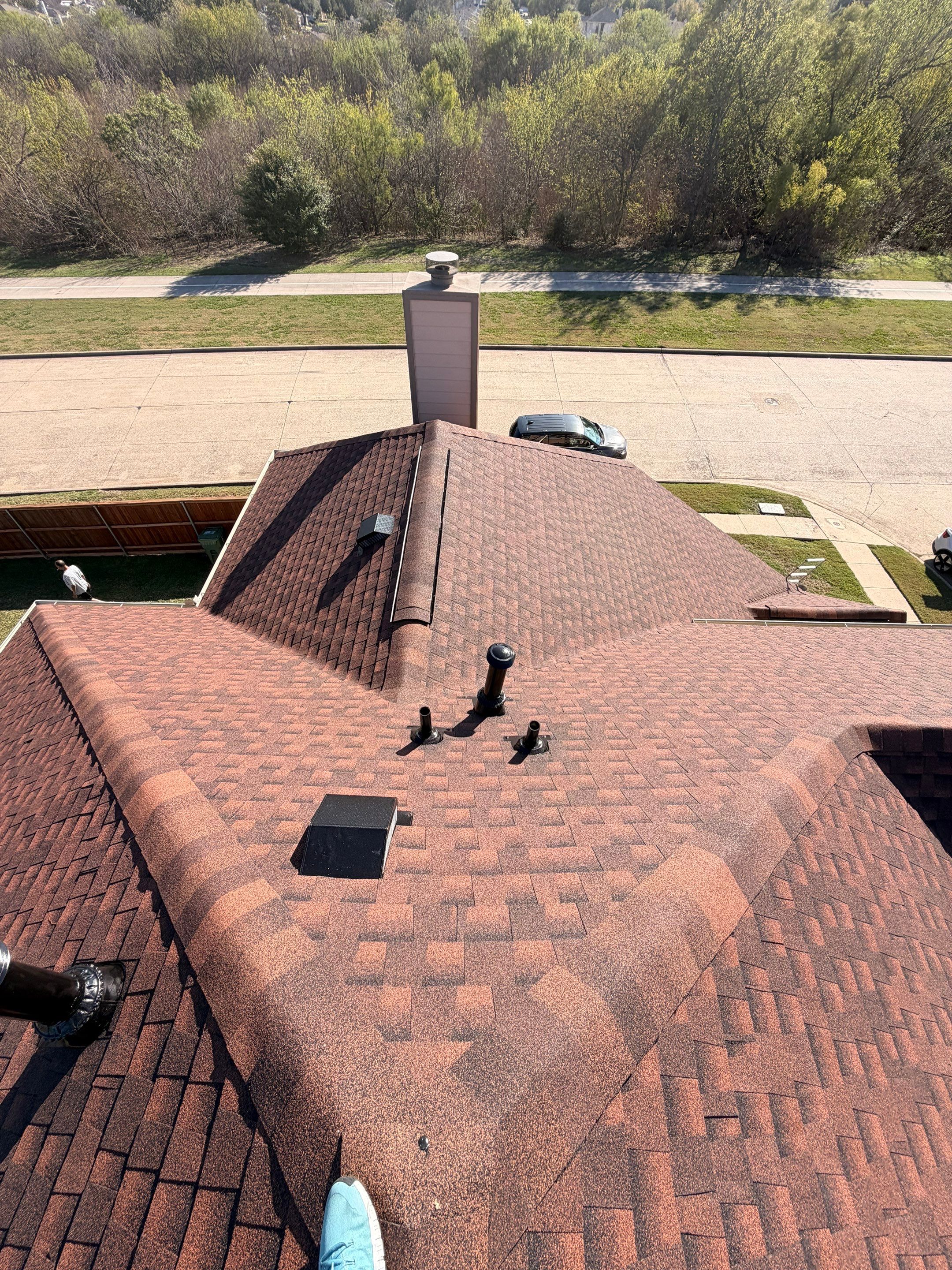 GAF Timberline HDZ - Hickory by Top Sun Roofing