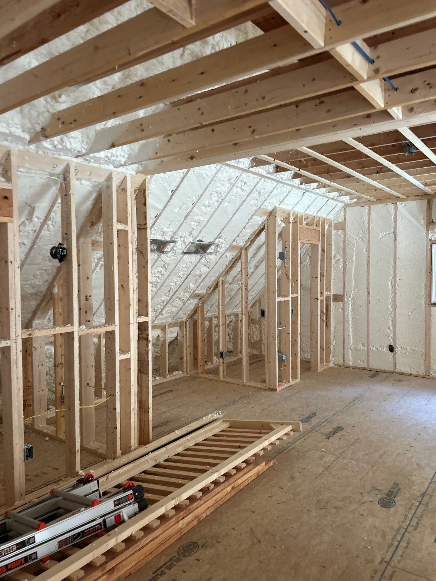 High-Performance Spray Foam Insulation for New Home in Kingston by NYS Foam & Energy
