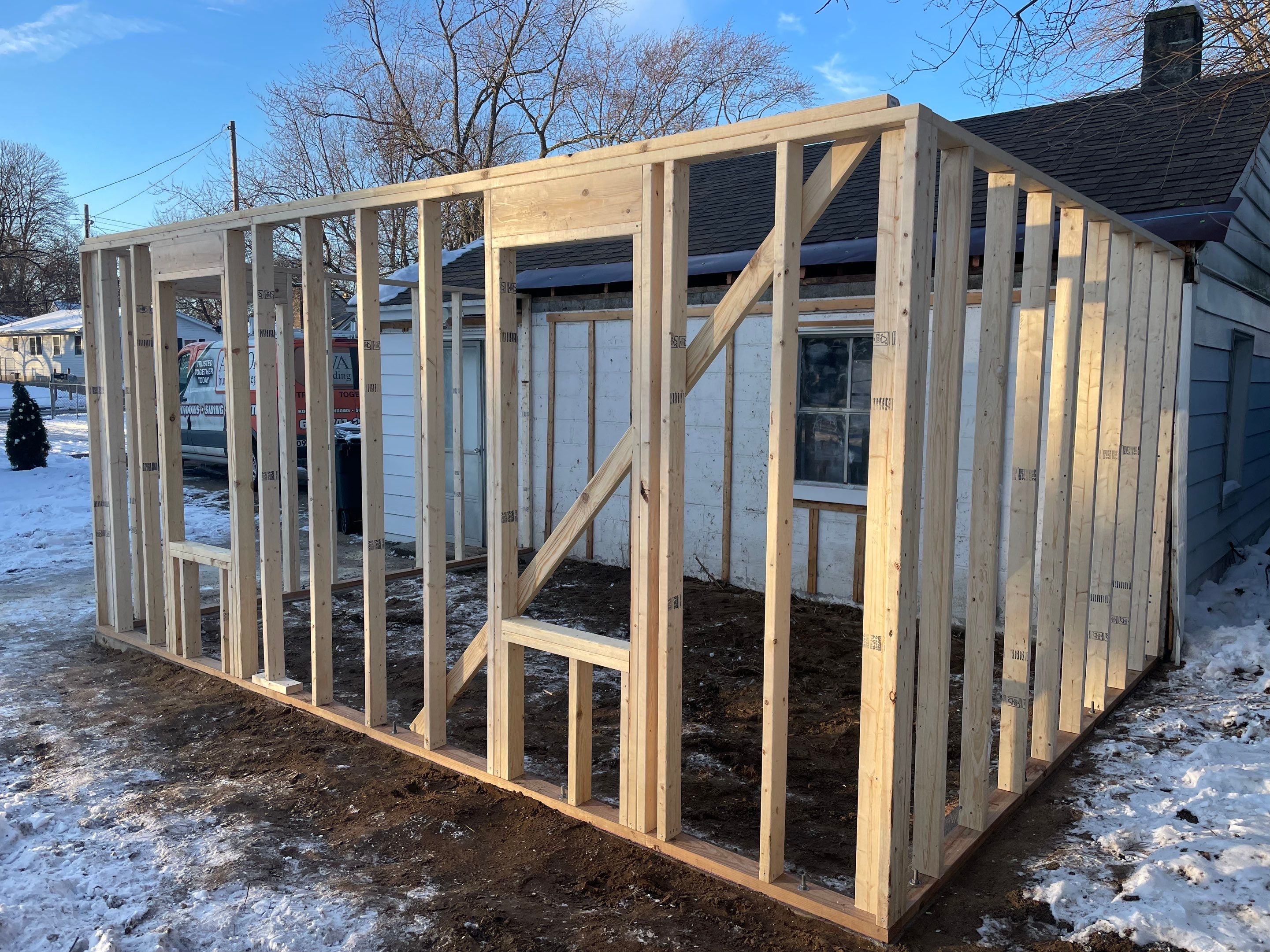 Garage Addition by Avalon Roofing and Exteriors