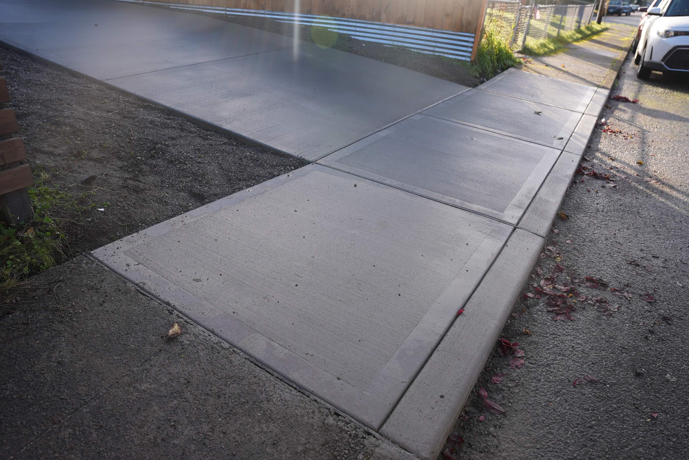 Concrete Driveway & Landscaping Project | Everett by Jireh Asphalt & Concrete Inc 