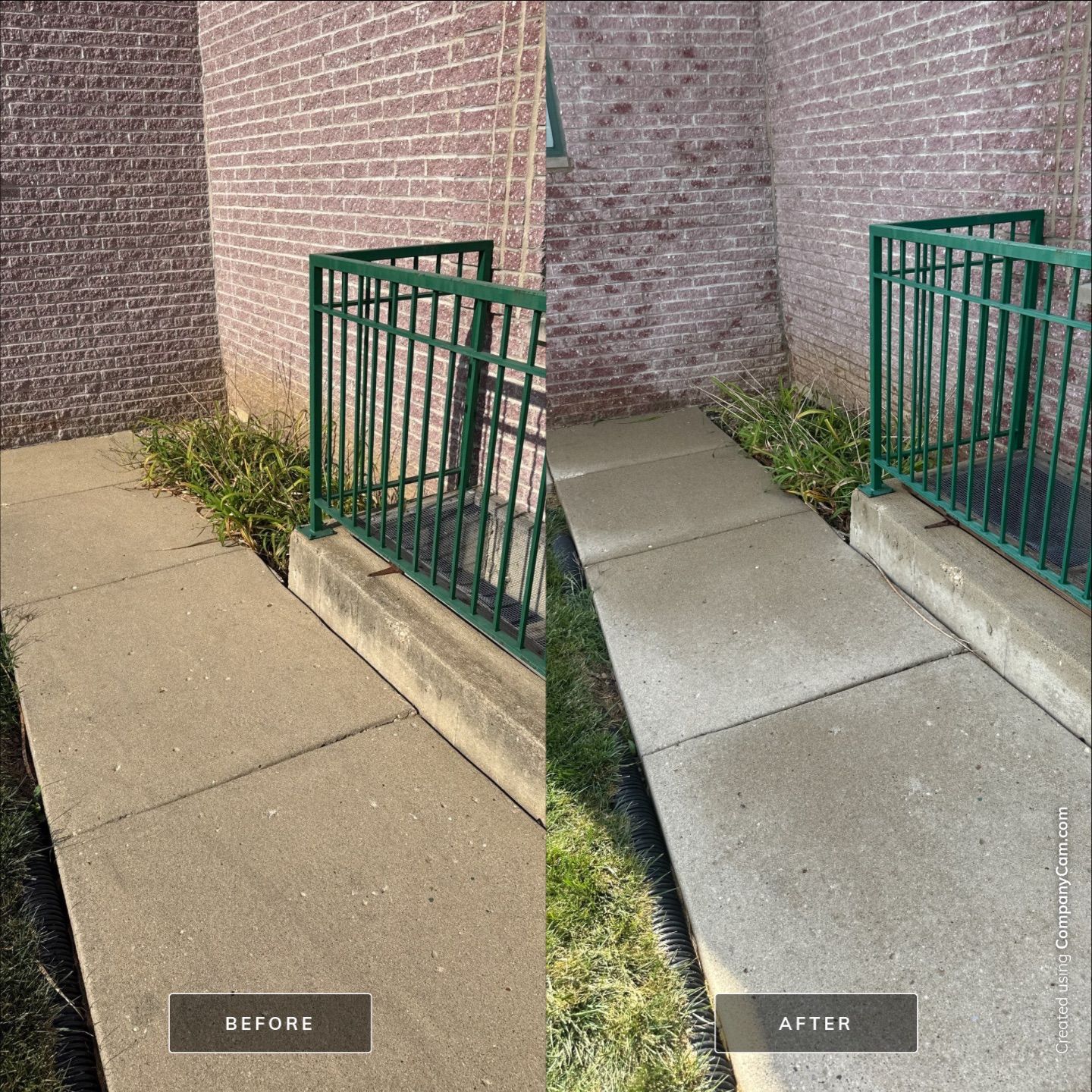 Commercial Exterior Building Wash  by Simmons Power & Soft Washing