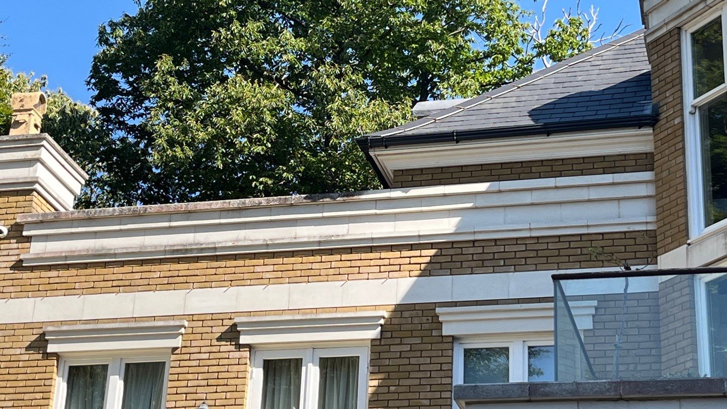 Stone Work Cleaning using Honda 15lpm Low Pressure Washing Machine by Ges Exterior Cleaning ltd