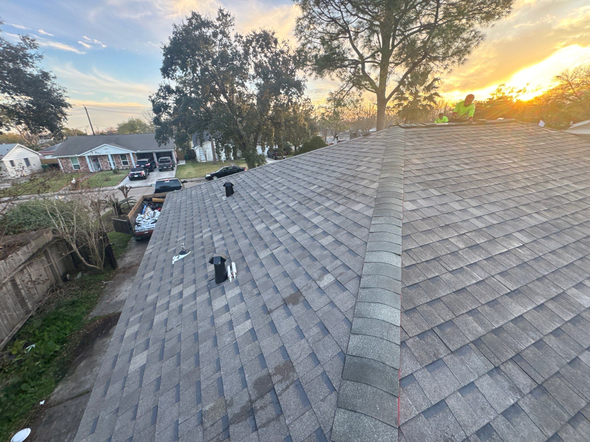 Project in Houston by Proud Roofing