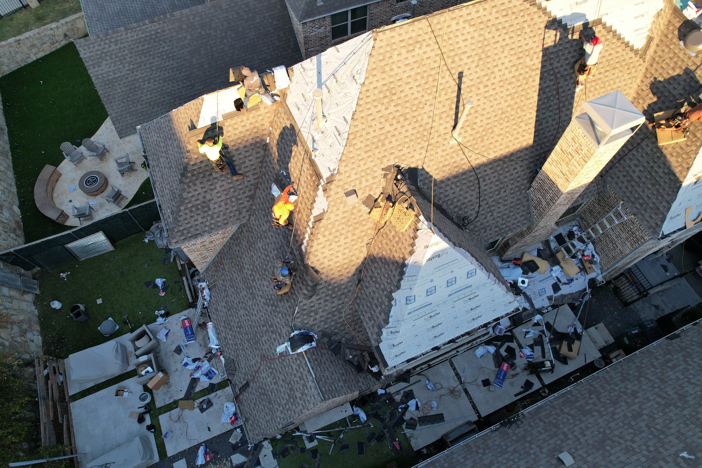 Project in Lewisville  by Zeus Exteriors