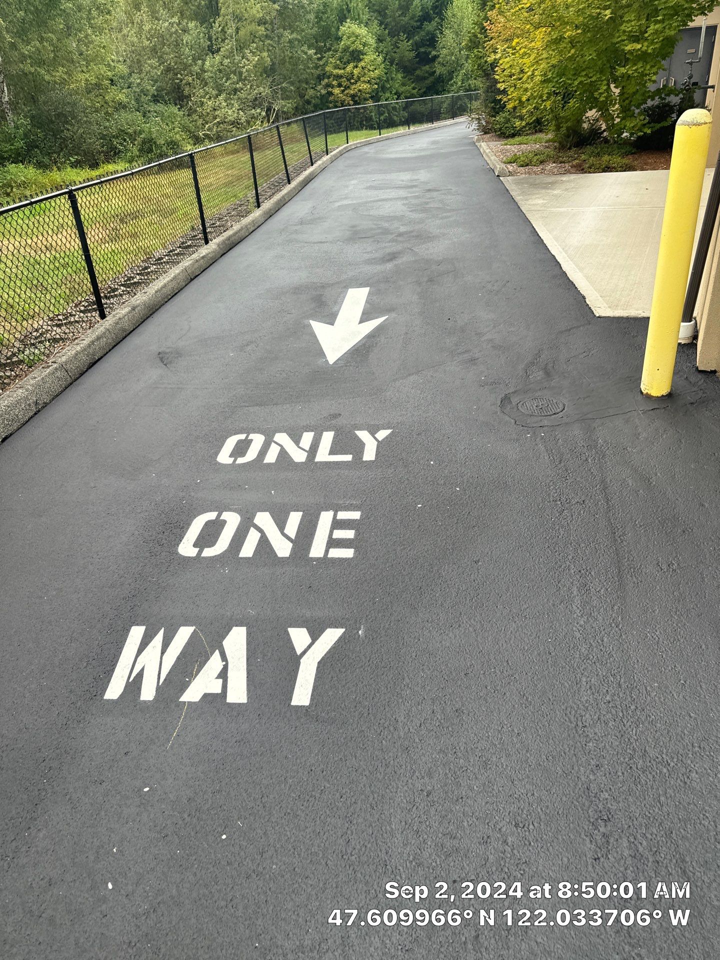 Central Washington University (CWU) Parking Lot Sealcoating & Striping  by Jireh Asphalt & Concrete Inc 