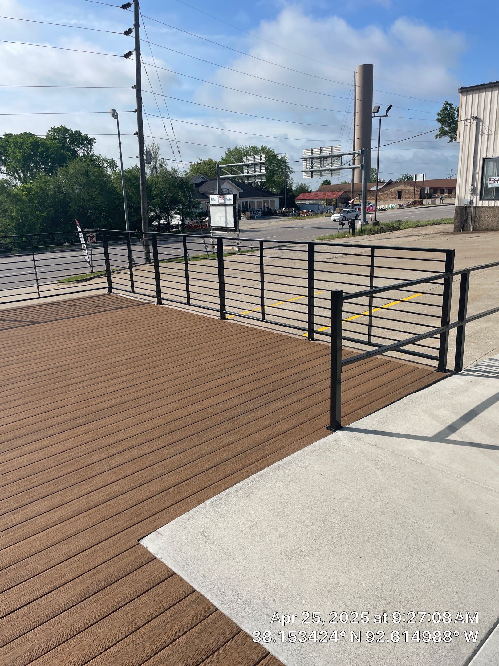 Commercial Deck Railing by Edge Rail And Screen