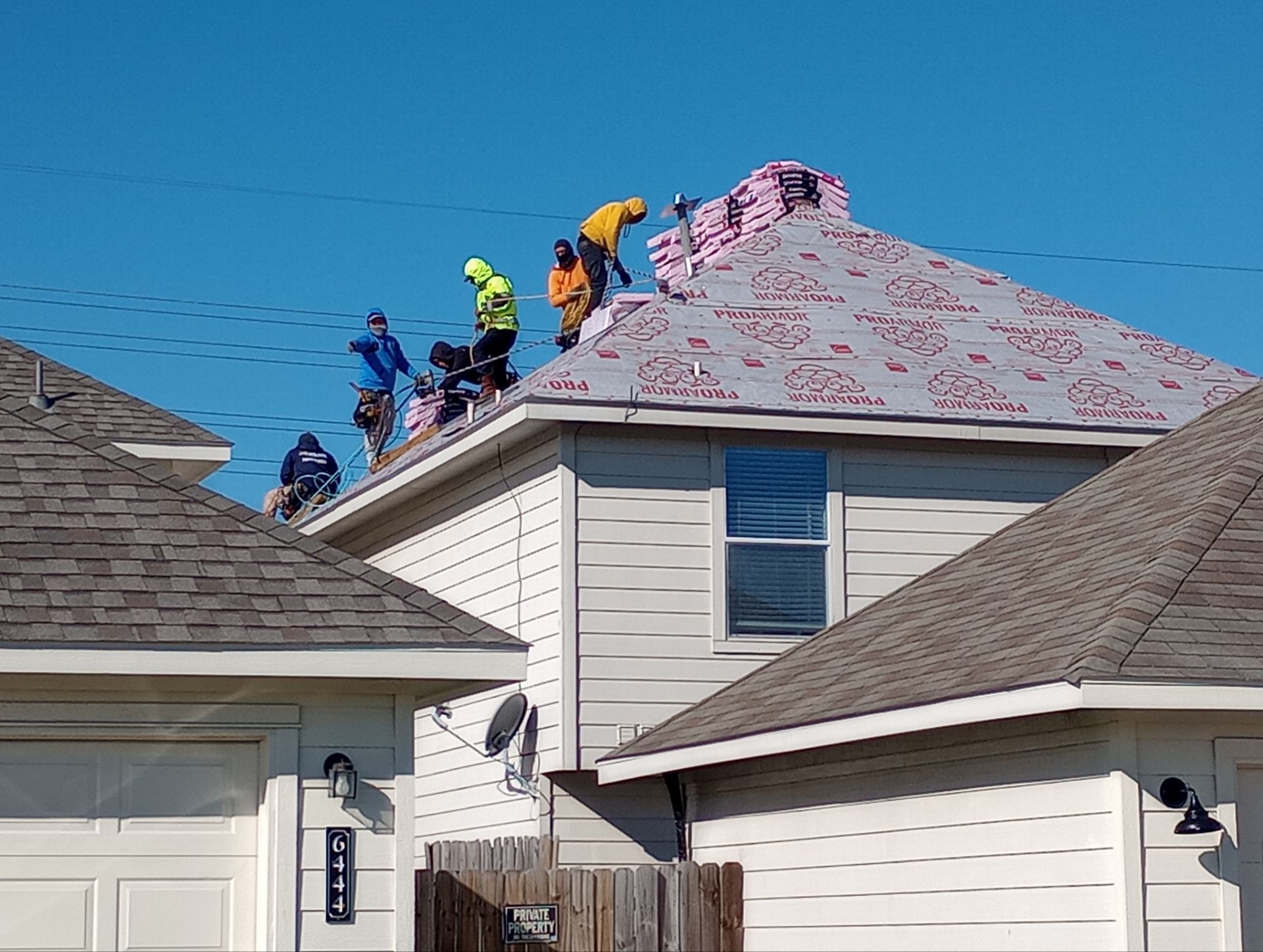 Residential Roofing Repair using Owen's Corning Duration (Lifetime) Shingles by Roof Repair Company