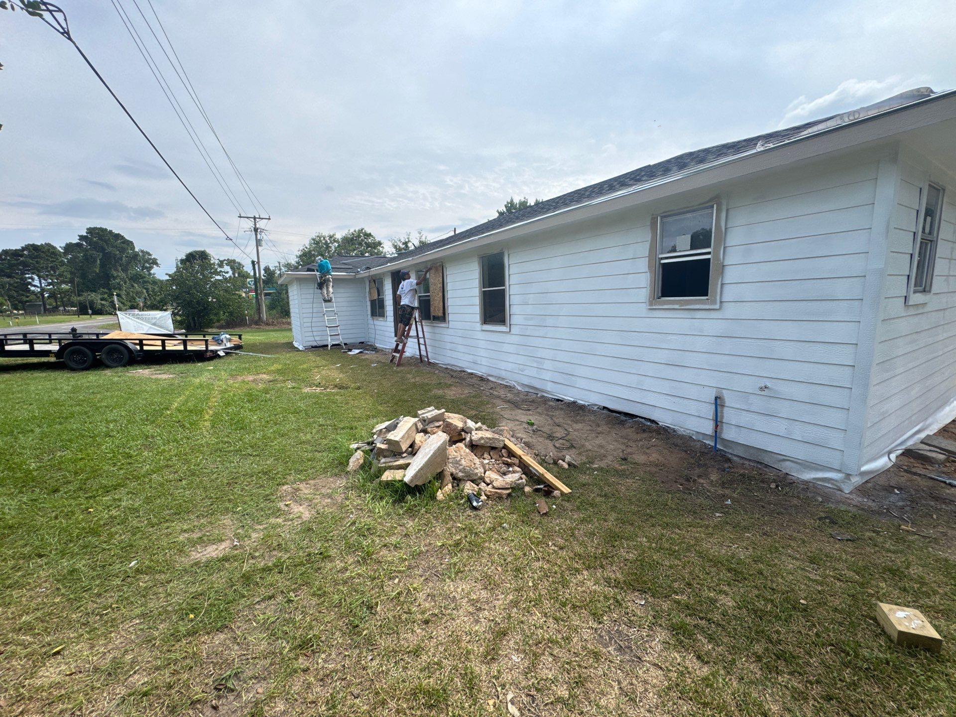 75 Year Old Home Total Restoration - Coldspring TX by Harden Enterprise Services LLC
