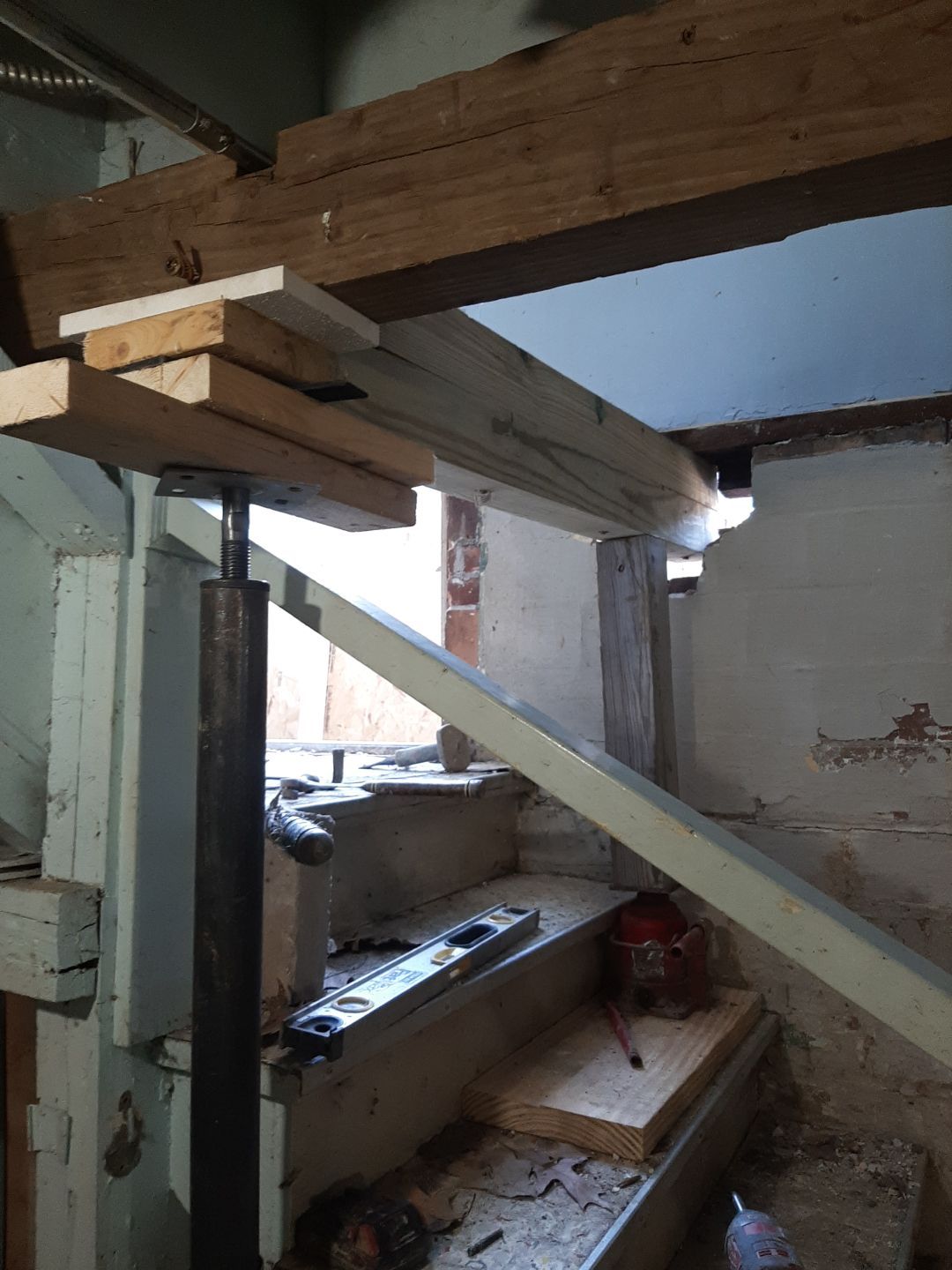 Basement Wall Rebuild with Exterior Waterproofing by Toledo Basement Repair