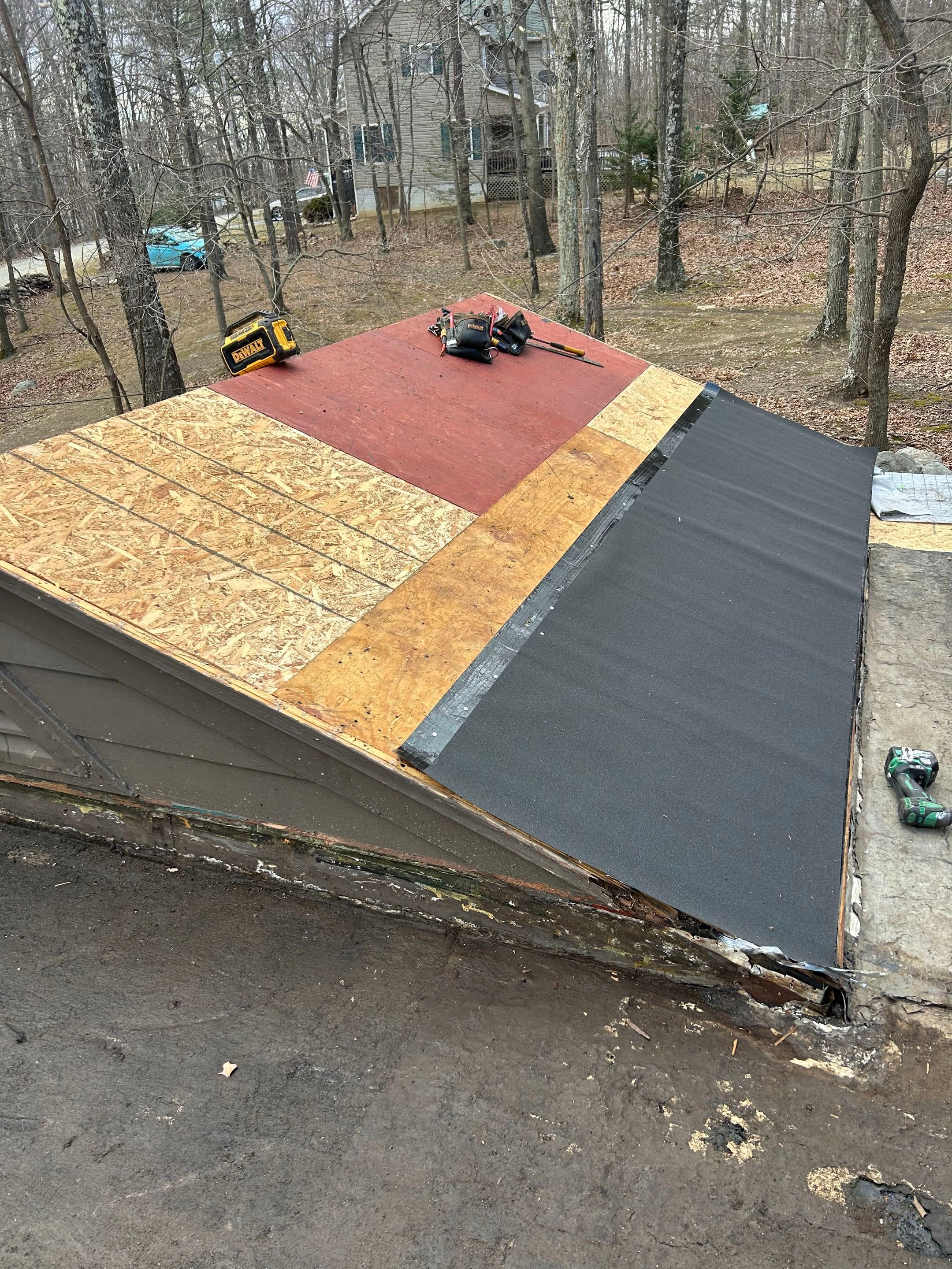 Flat Roof Replacement - EPDM by Winchester Roofing