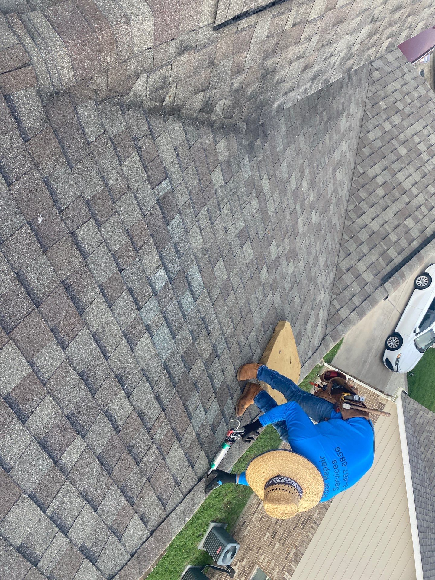 Residential Roofing Repair using Owen's Corning Duration (Lifetime) Shingles by Roof Repair Company