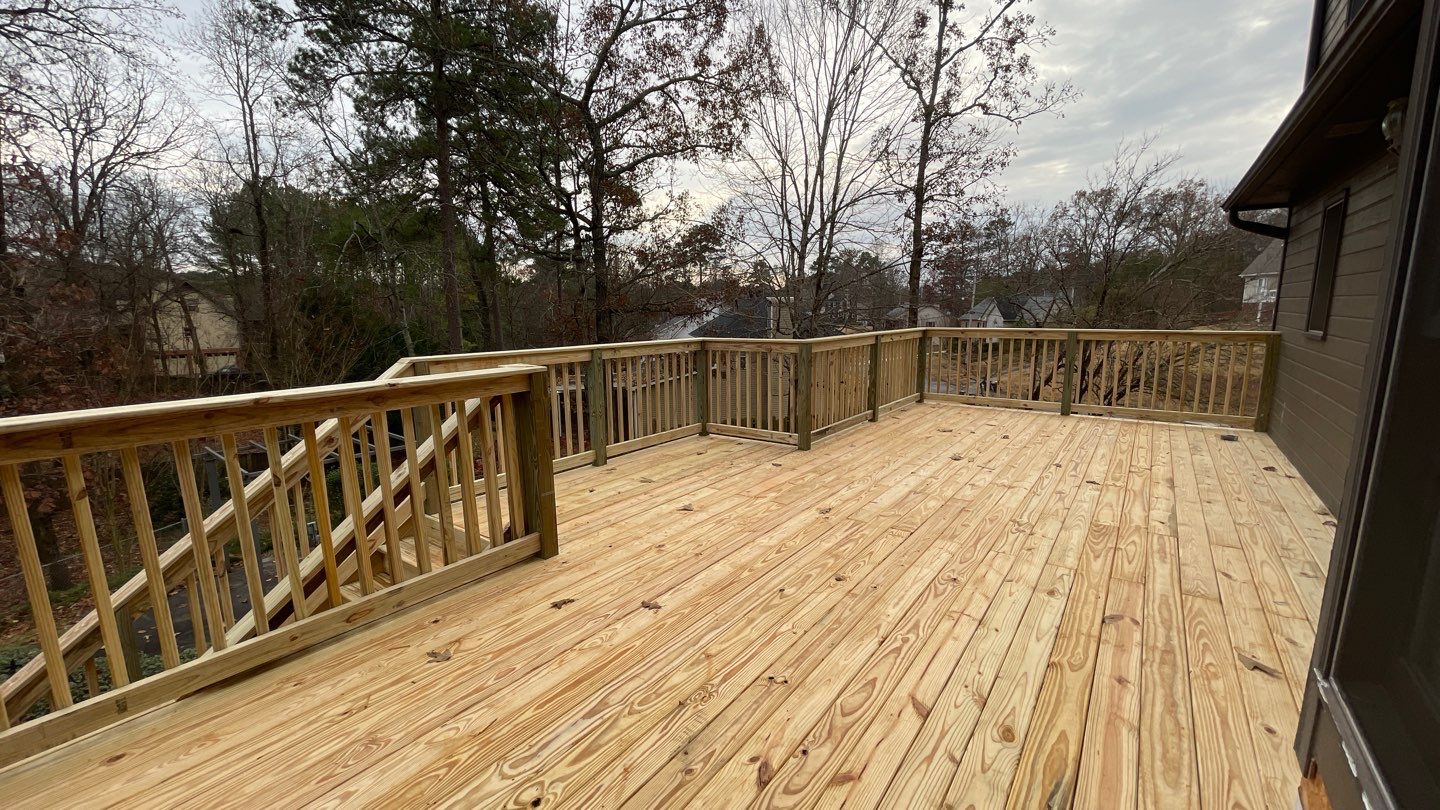 Russet Woods - Deck by Pillar and Pine
