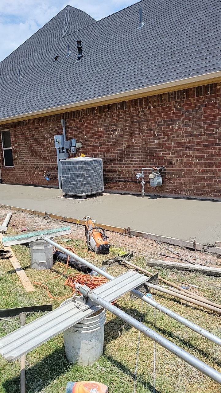 Concrete and Drainage using Concrete by Clays Services Inc