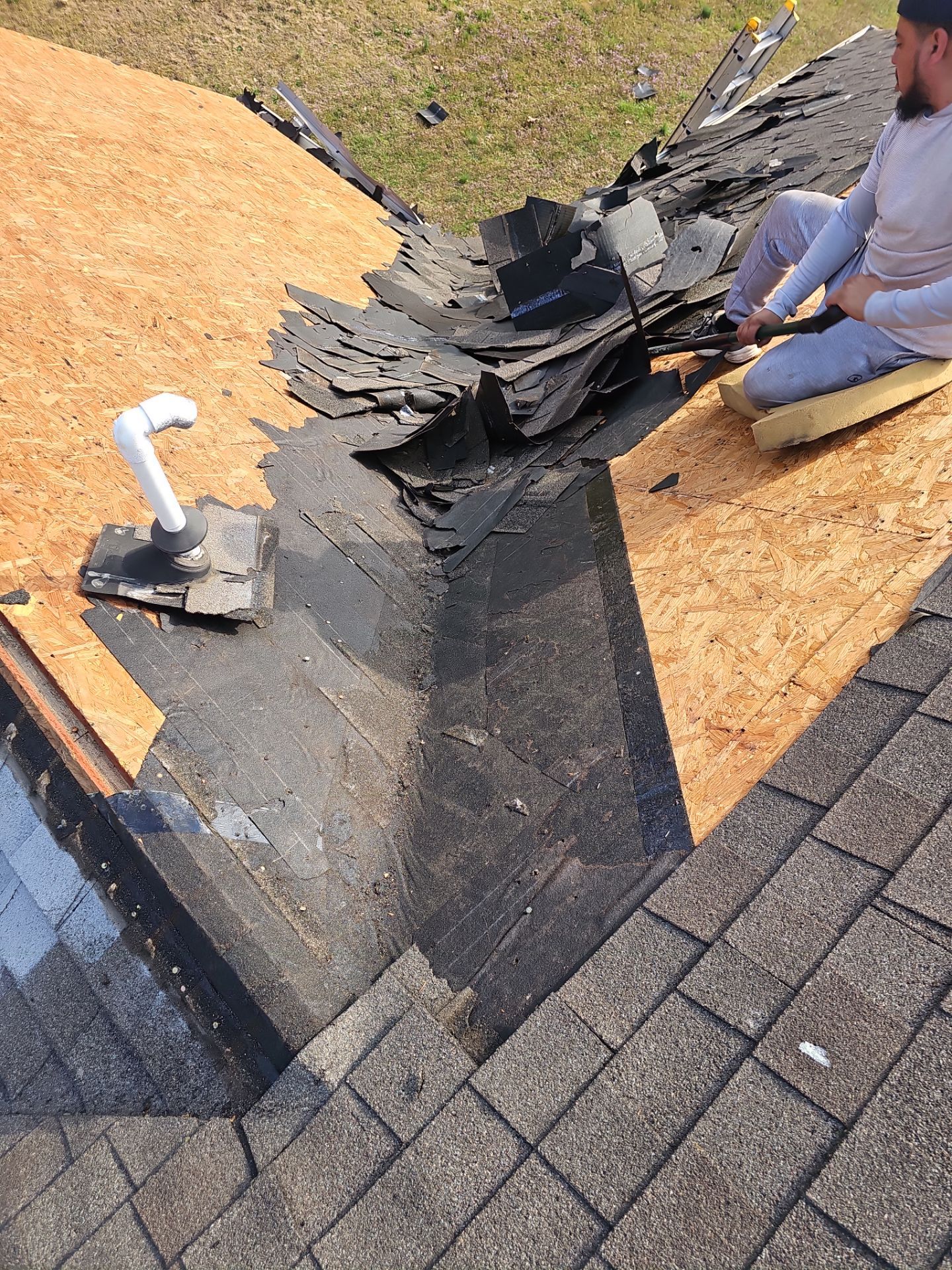 Residential Roof + Gutters & Downspouts Install  by Titan Commercial & Residential Roofing 