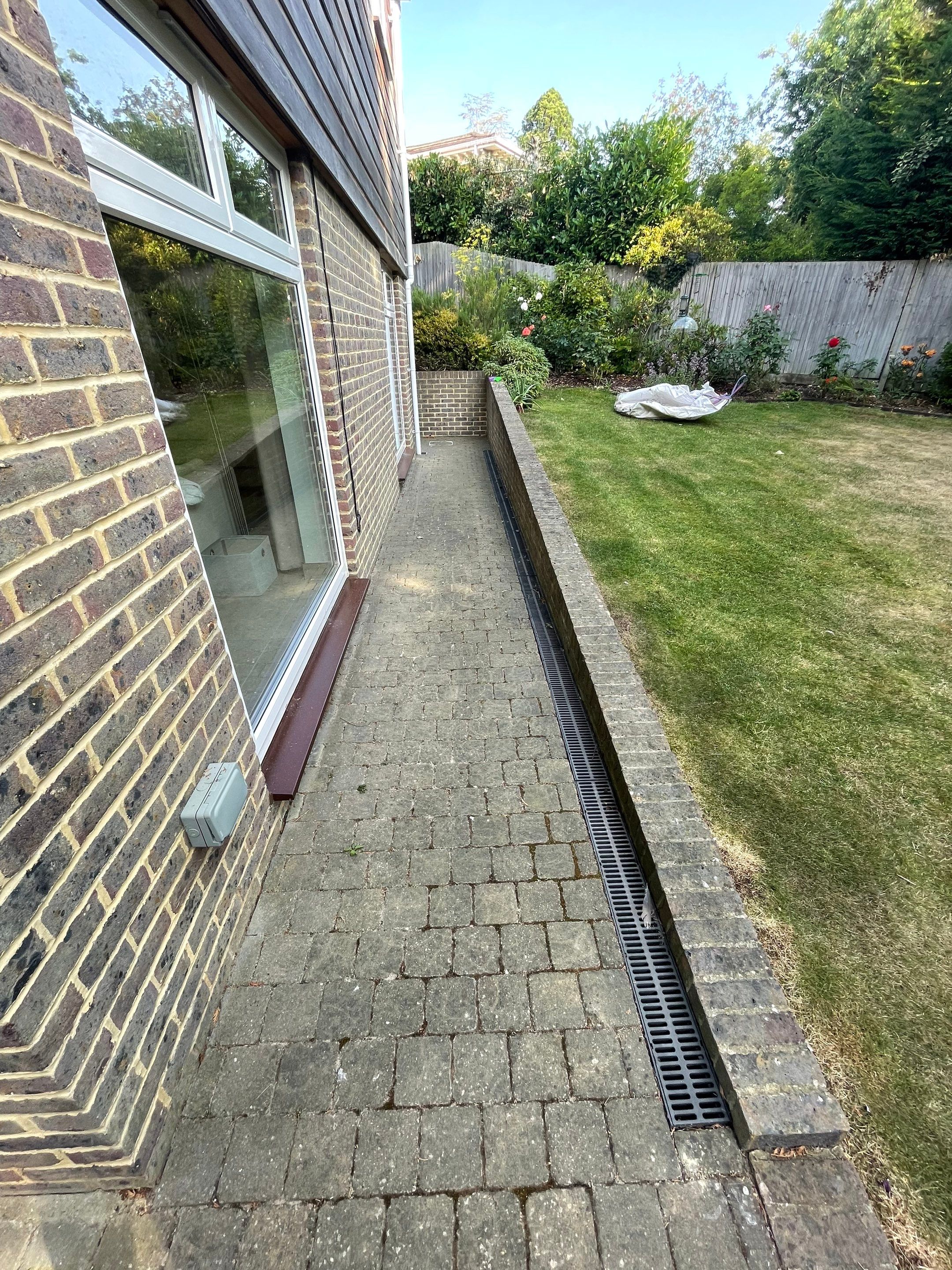 Patio Clean using honda 21 ltr/min by Ges Exterior Cleaning ltd