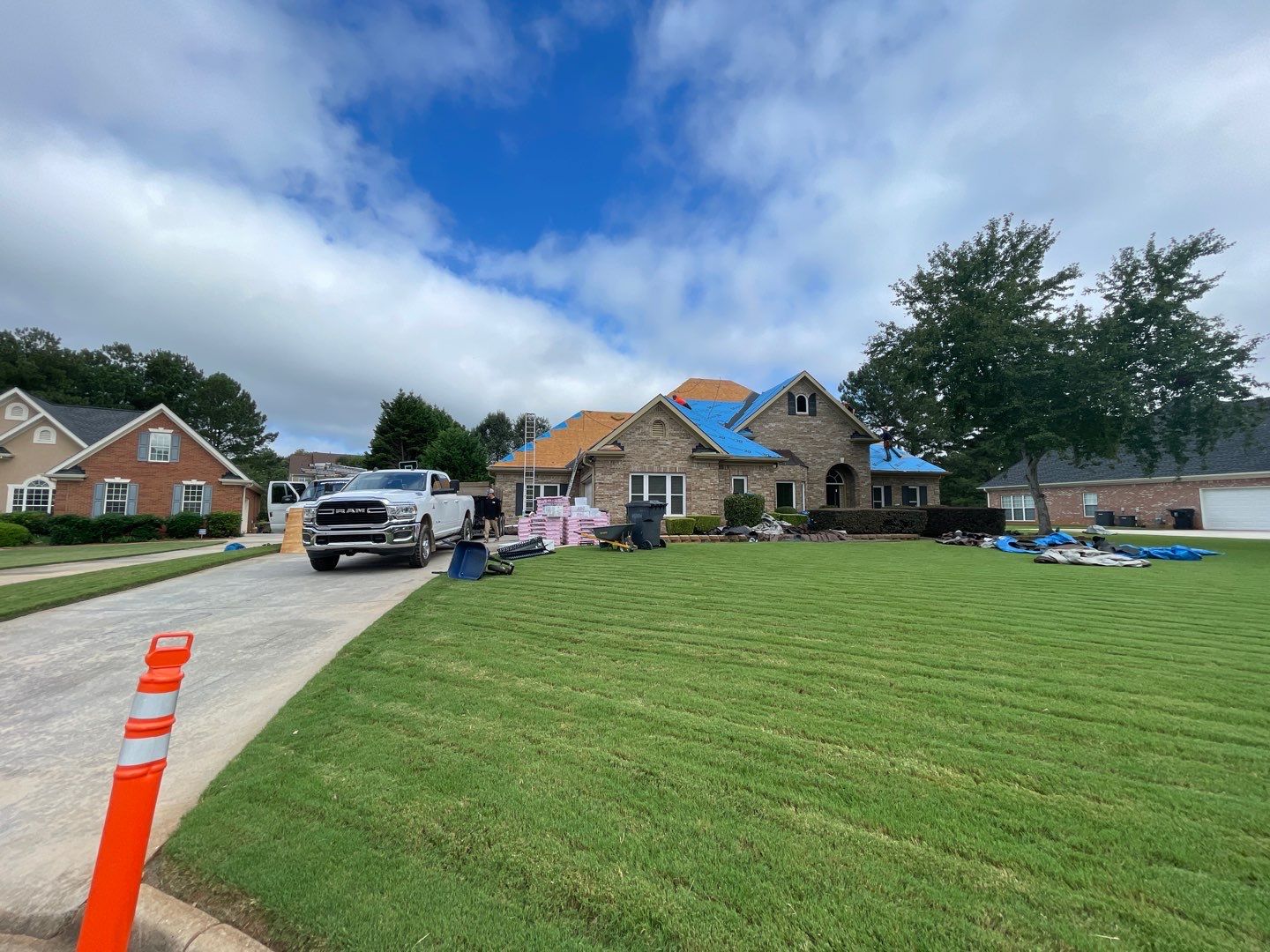 Residential Roofing Installation using Owens Corning by Inspector Roofing and Restoration