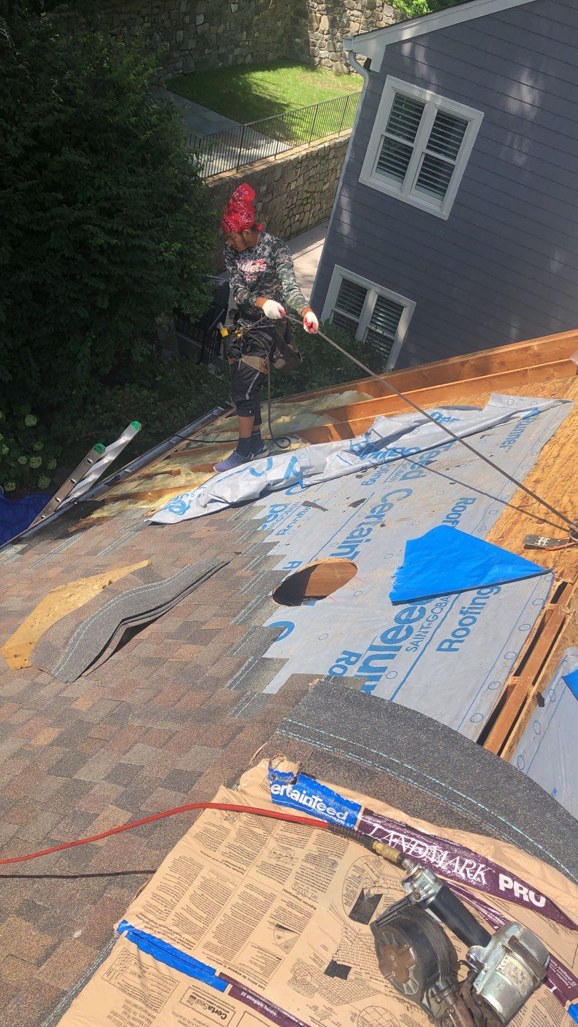 Arlington: CertainTeed Landmark Pro Designer Shingles in Max Def Shenandoah by RM Banning, Inc.