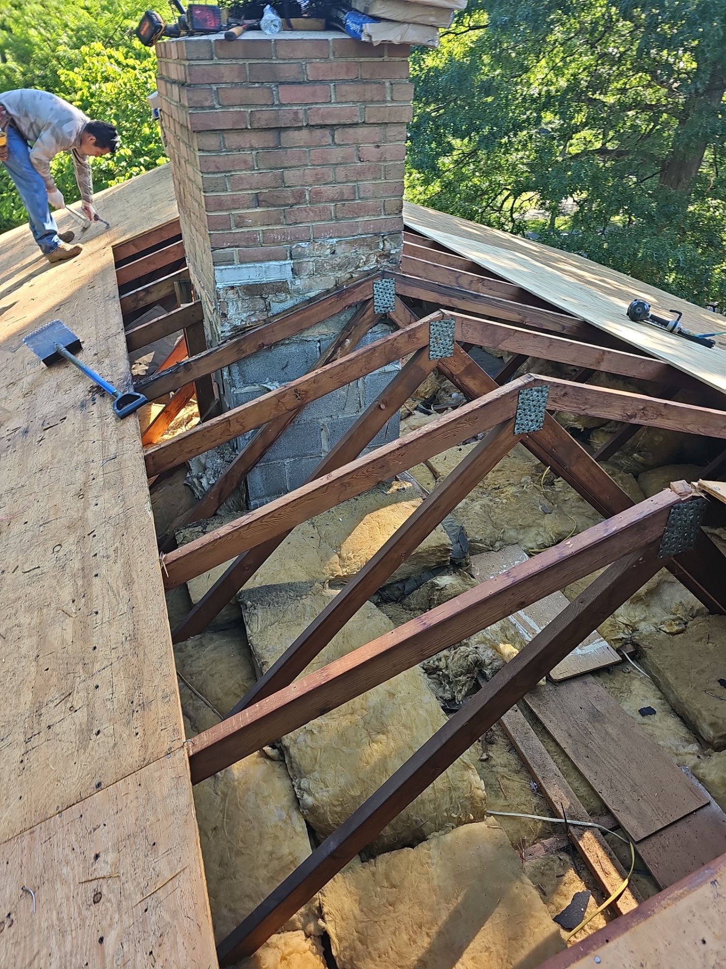 Roof Replacement - Resawn Shake by Winchester Roofing