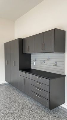 Ron W. adds storage to garage!